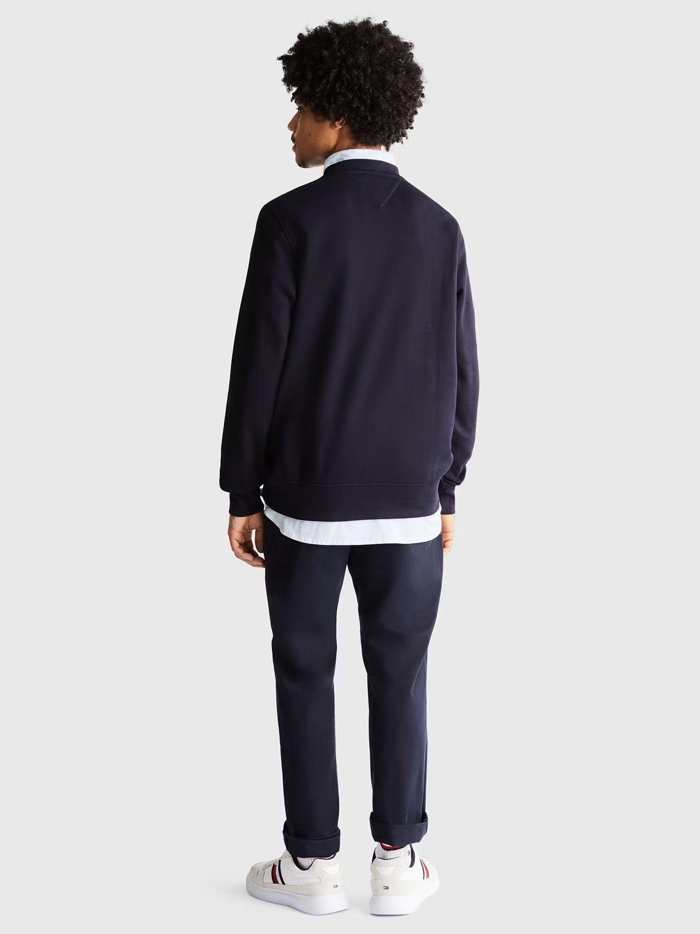 Polerón Monotipe C-Neck Azul Tommy Hilfiger-2