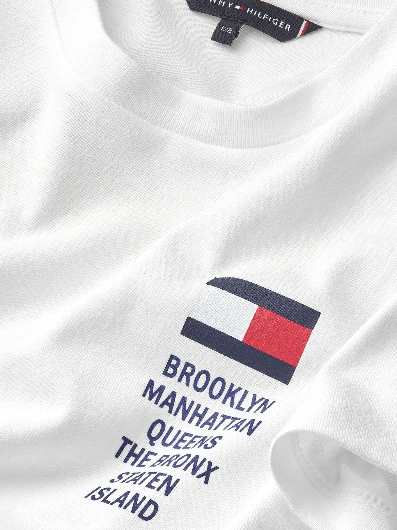 Polera Con Logo Gráfico Nyc Blanco Tommy Hilfiger-2