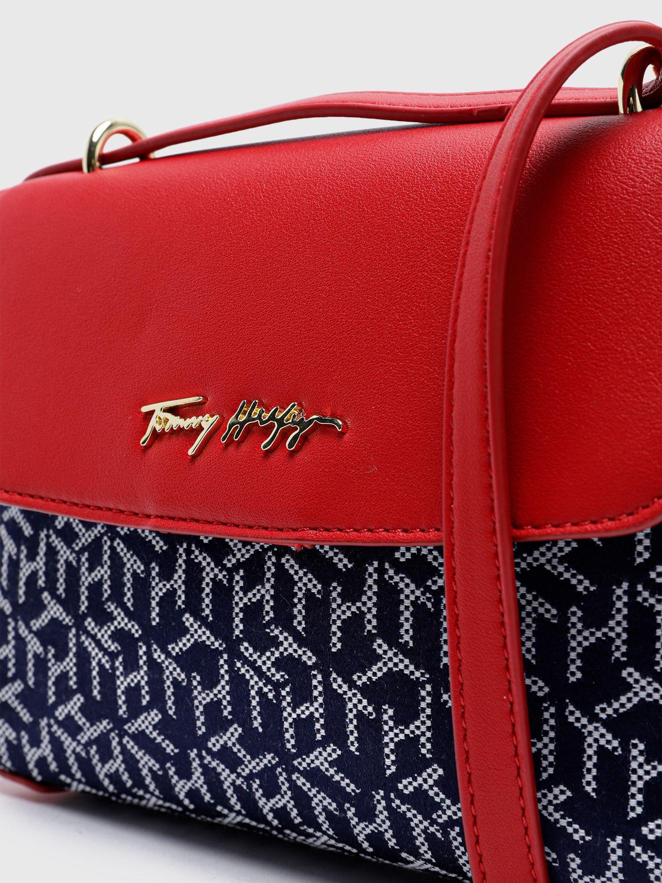 Bandolera Pequeña Monogram Azul Tommy Hilfiger-2