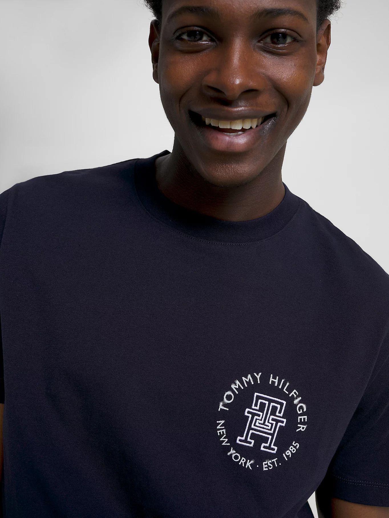 Polera Monogram Ink Azul Tommy Hilfiger-2