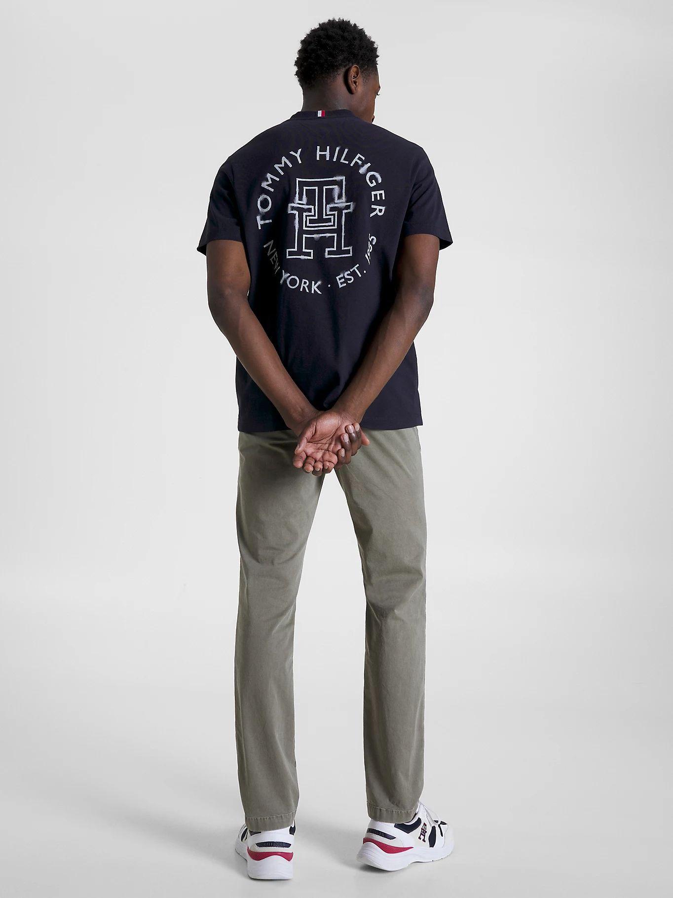 Polera Monogram Ink Azul Tommy Hilfiger-3