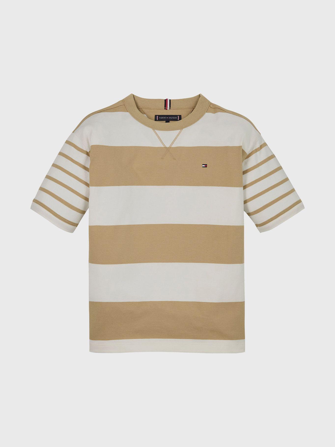 Polera De Niños A Con Logo Multicolor Tommy Hilfiger-0