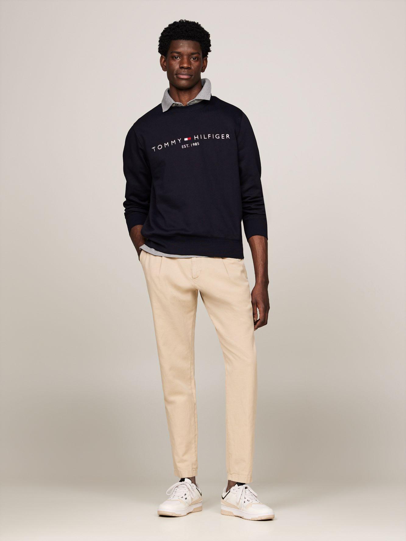 Polerón Tommy Logo Azul Tommy Hilfiger-1