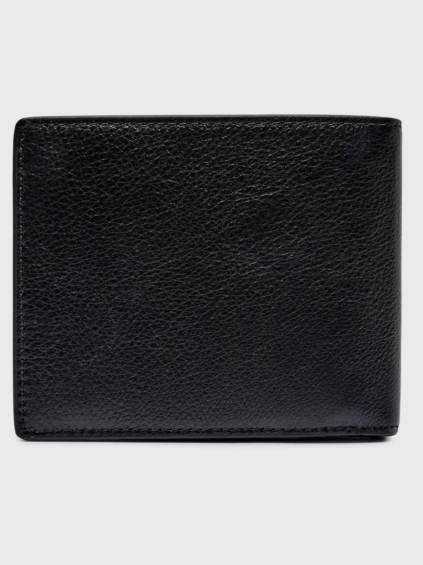 Billetera Casual De Cuero Negro Tommy Hilfiger-1