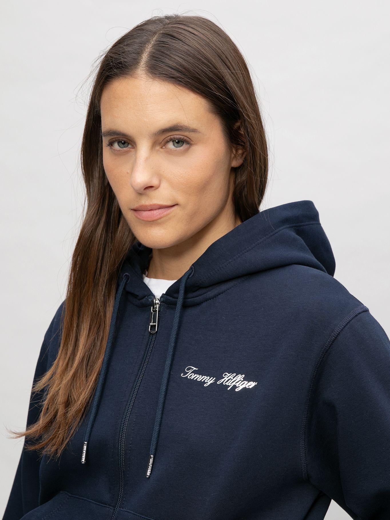 Polerón Y Logo Gráficos Azul Tommy Hilfiger-3