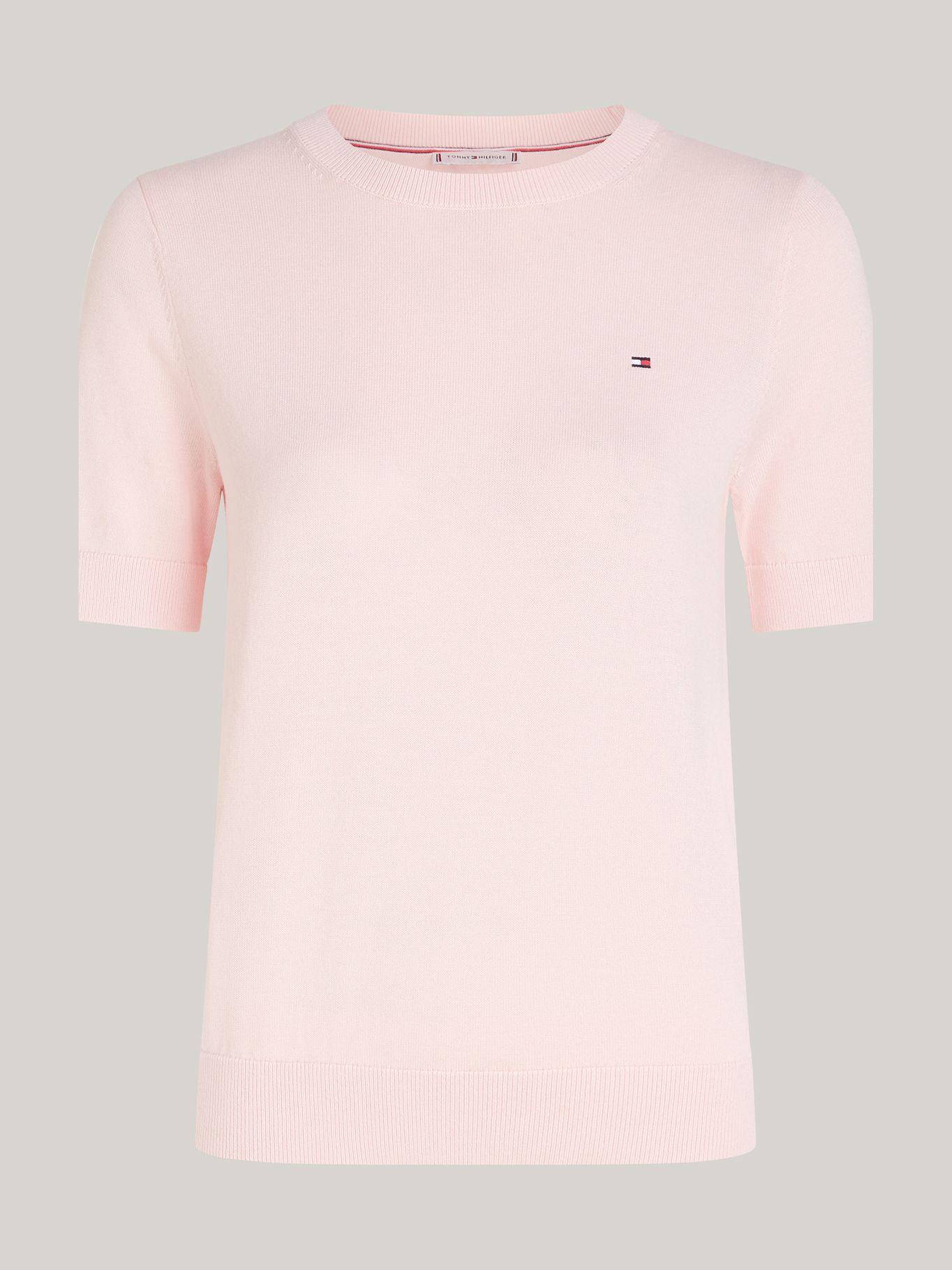 Sweater Solid Mujer Rosado Tommy Hilfiger-4
