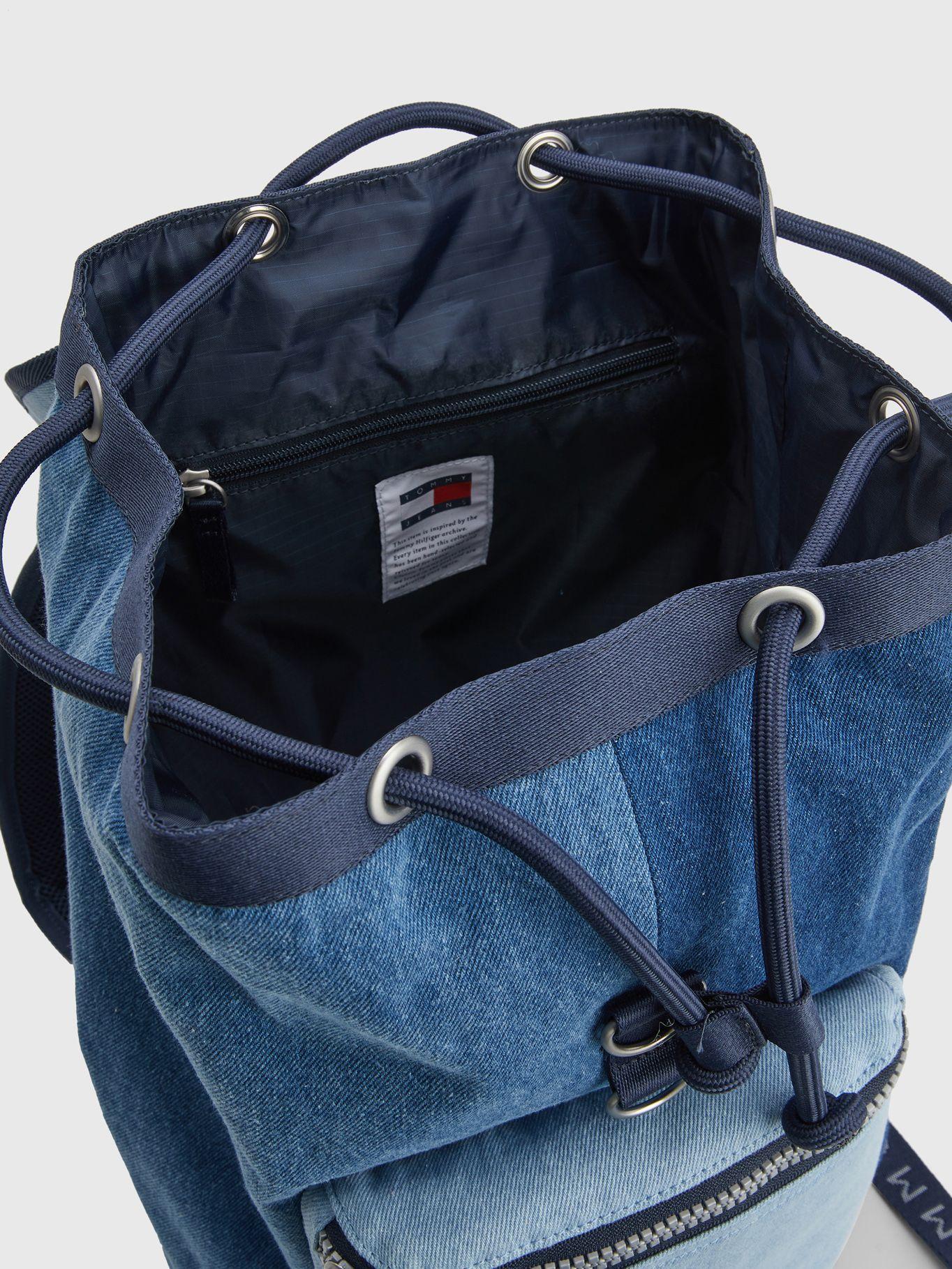 Mochila Heritage Denim Celeste Tommy Hilfiger-3
