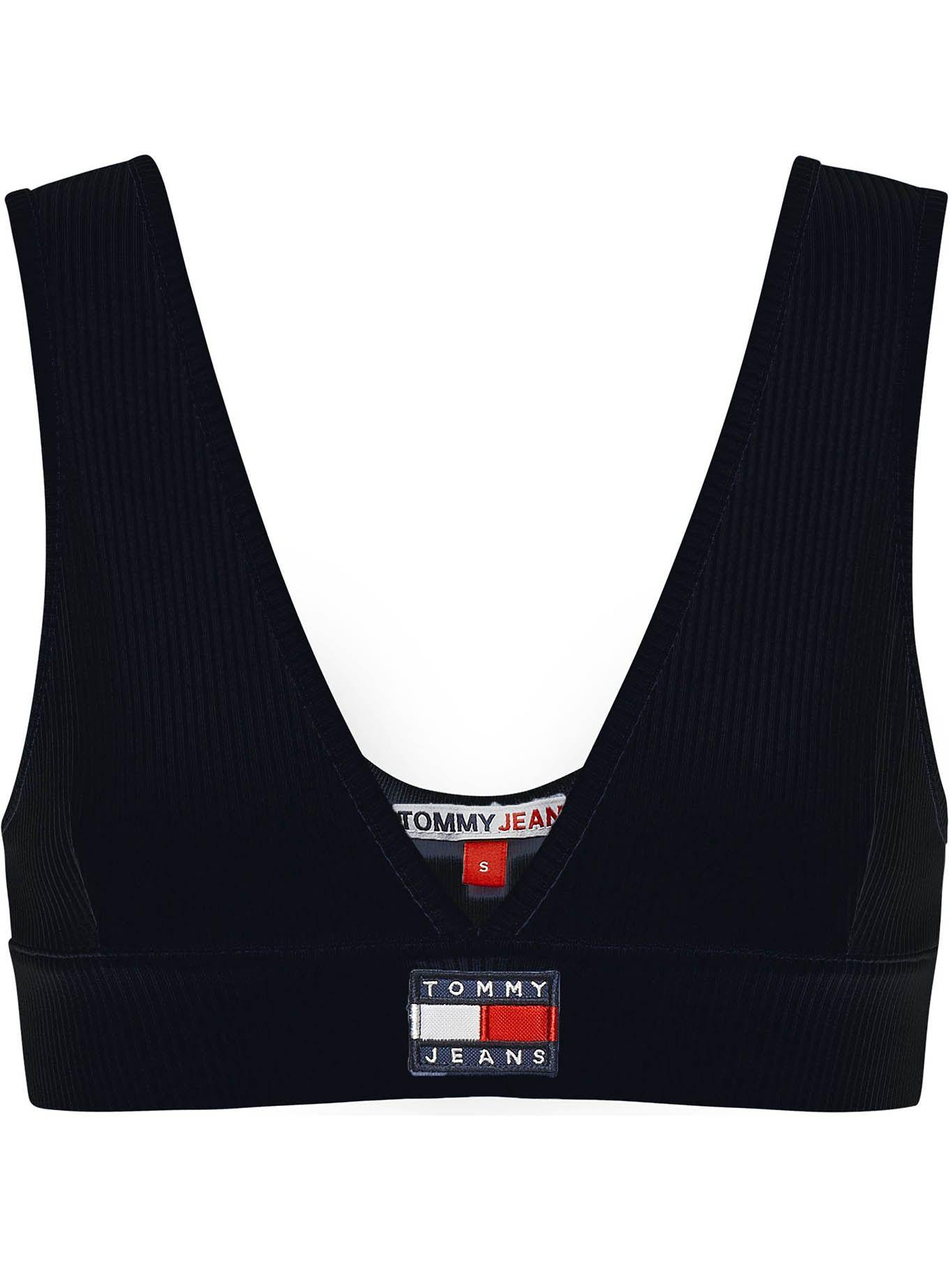 Peto Acanalado Essential Negro Tommy Hilfiger-0