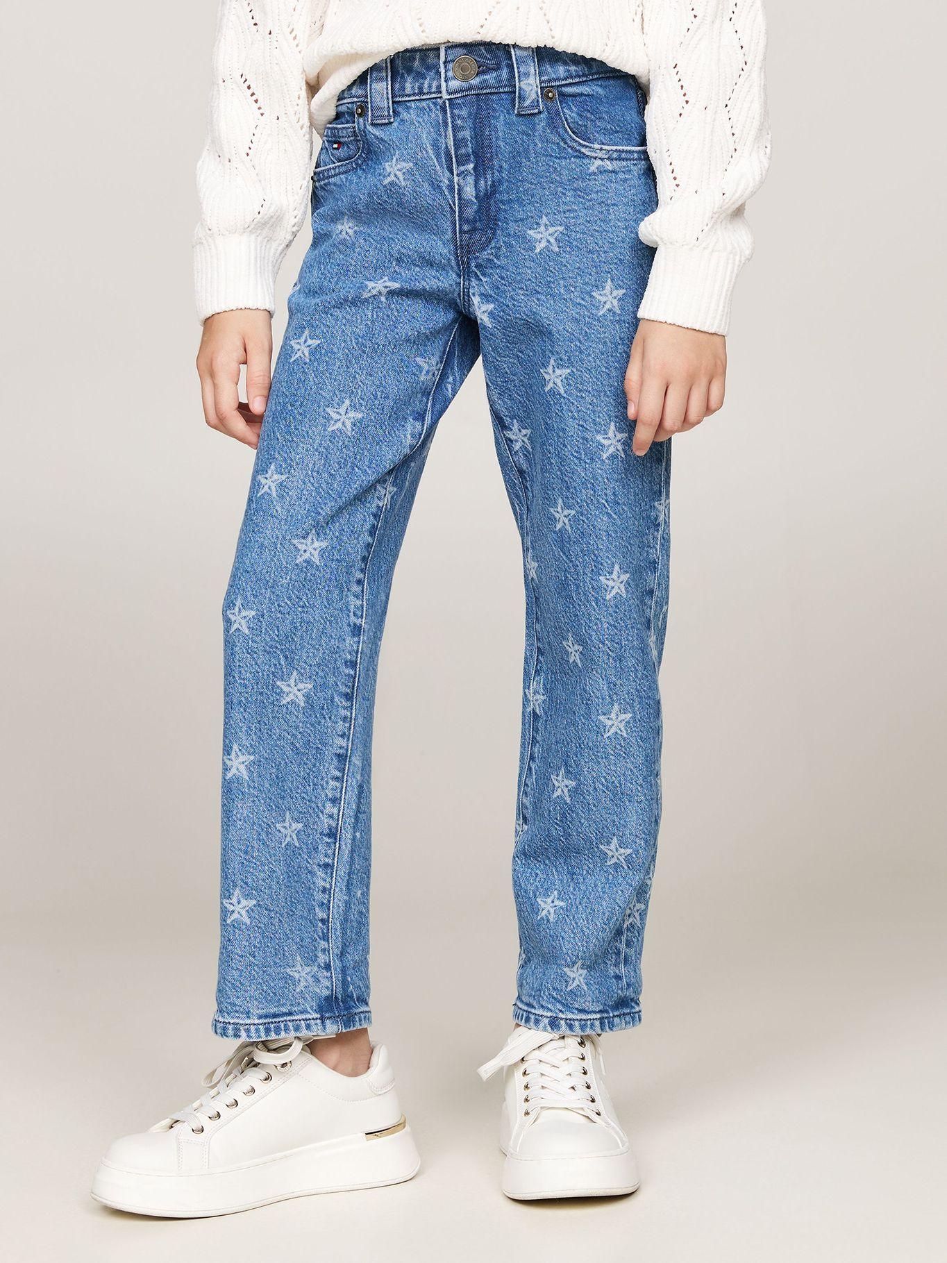 Jeans All Over Stars Azul Tommy Hilfiger-1