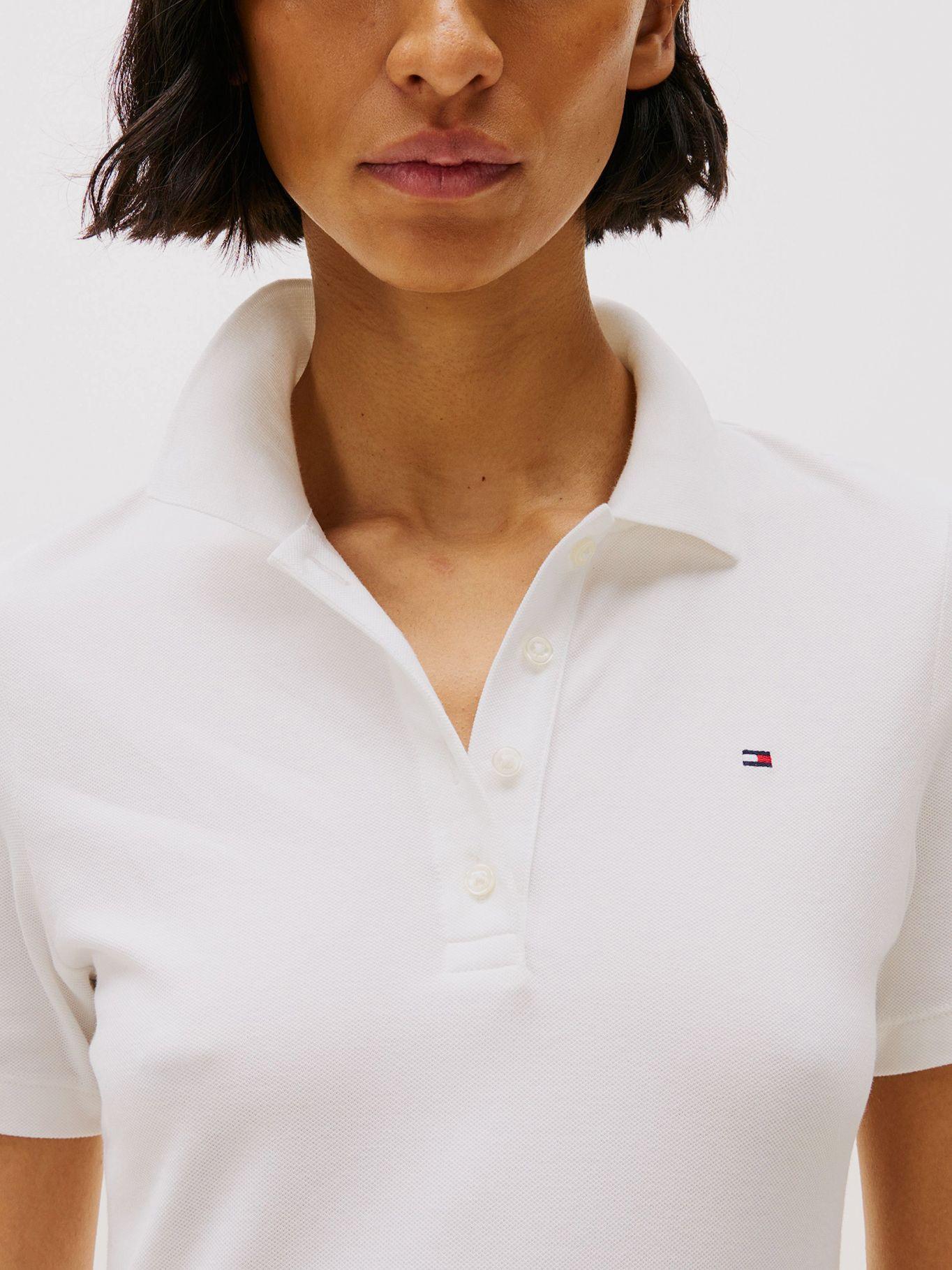 Vestido Polo 1985 De Corte Slim Blanco Tommy Hilfiger-3