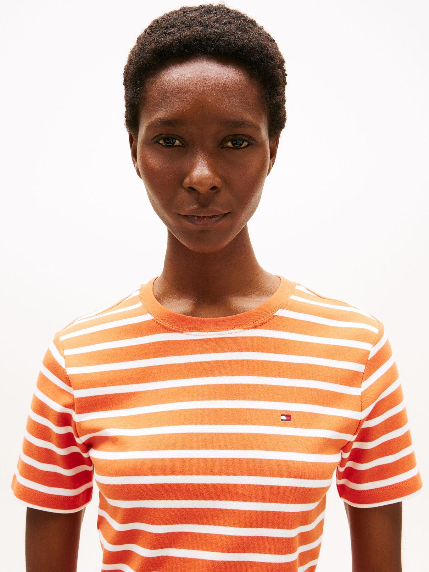 Polera Cody Slim Fit Naranjo 0DM Tommy Hilfiger-3