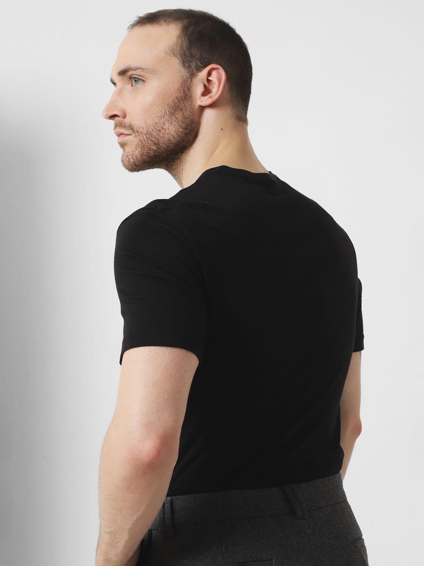 Pack 3 Camisetas Hombre Neck Negro Tommy Hilfiger-2