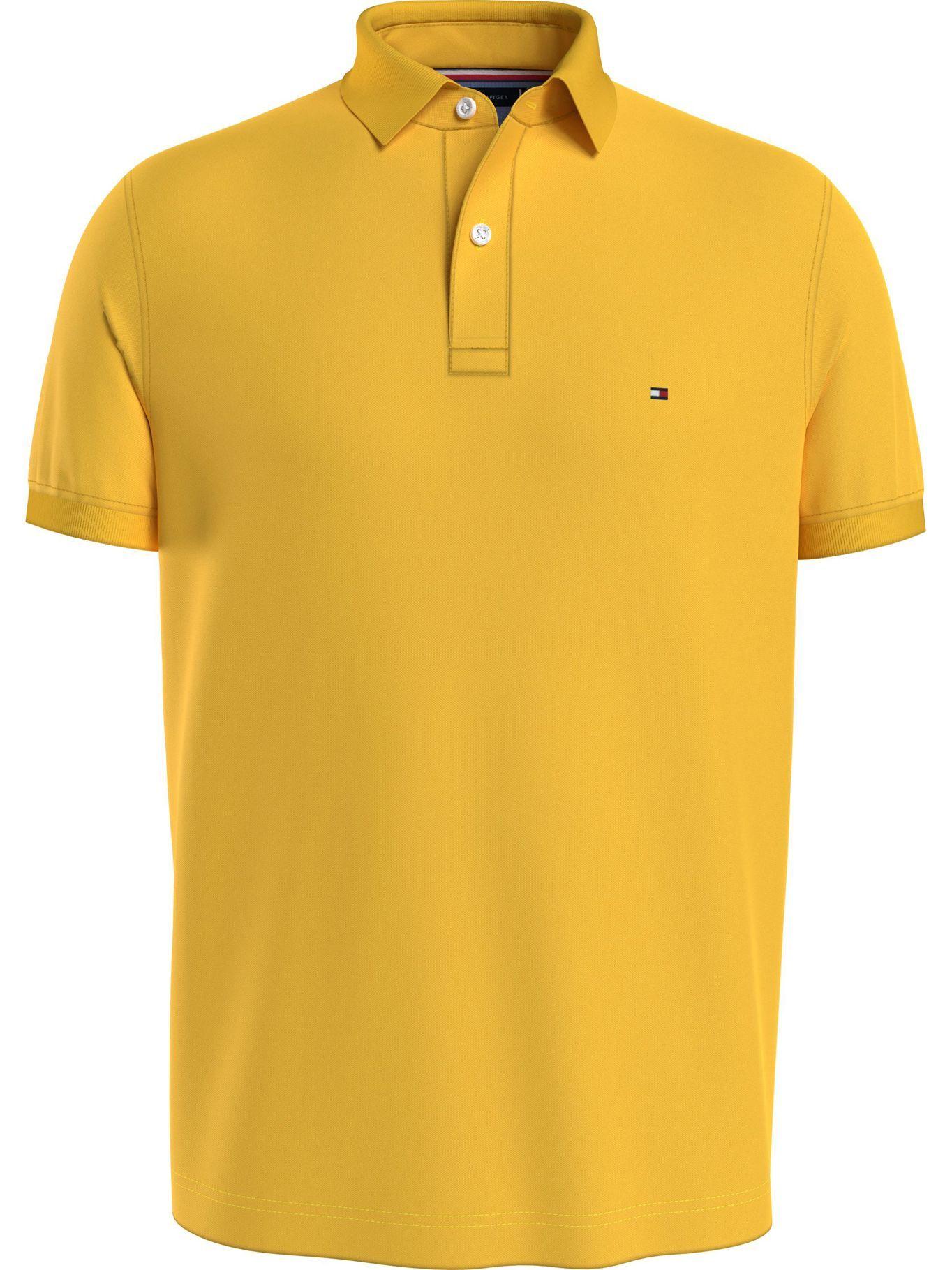 Polo Essential Regular Fit Amarillo Tommy Hilfiger-0