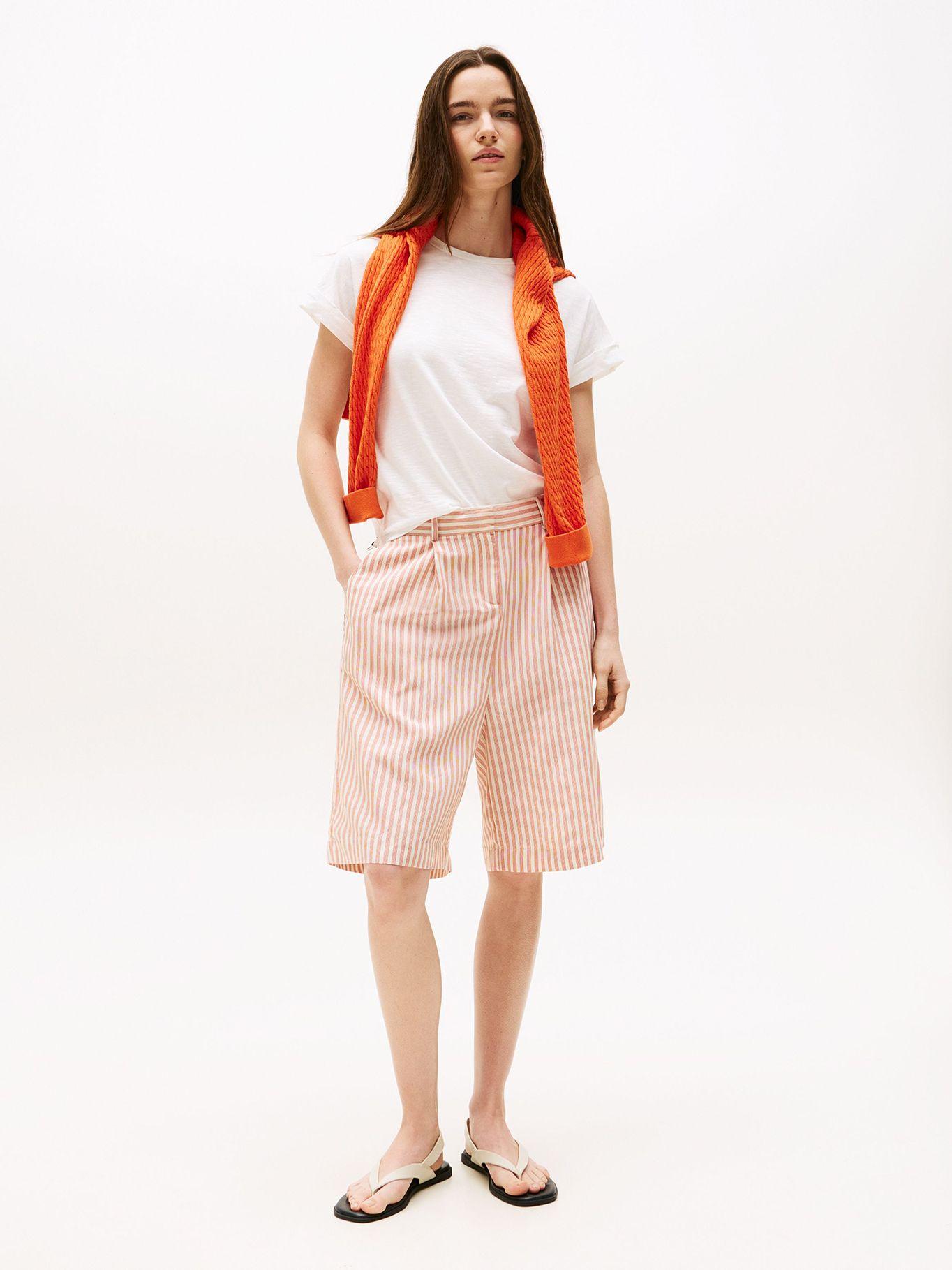 Polera Texturizada Con Logo Blanco YBL Tommy Hilfiger-1