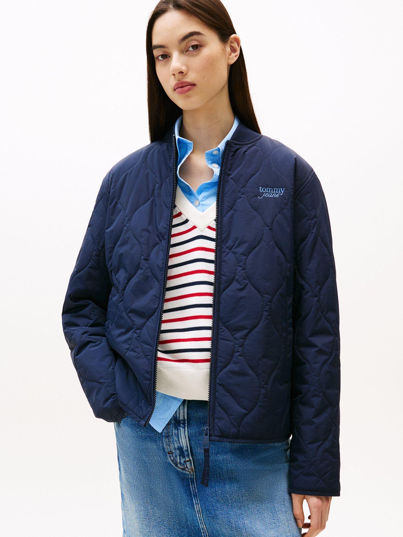 Chaqueta Acolchada De Corte Regular Azul Tommy Jeans-0