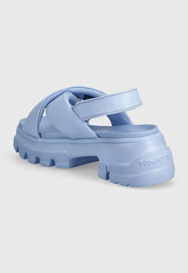 Sandalia Chunky City Celeste Tommy Hilfiger-3