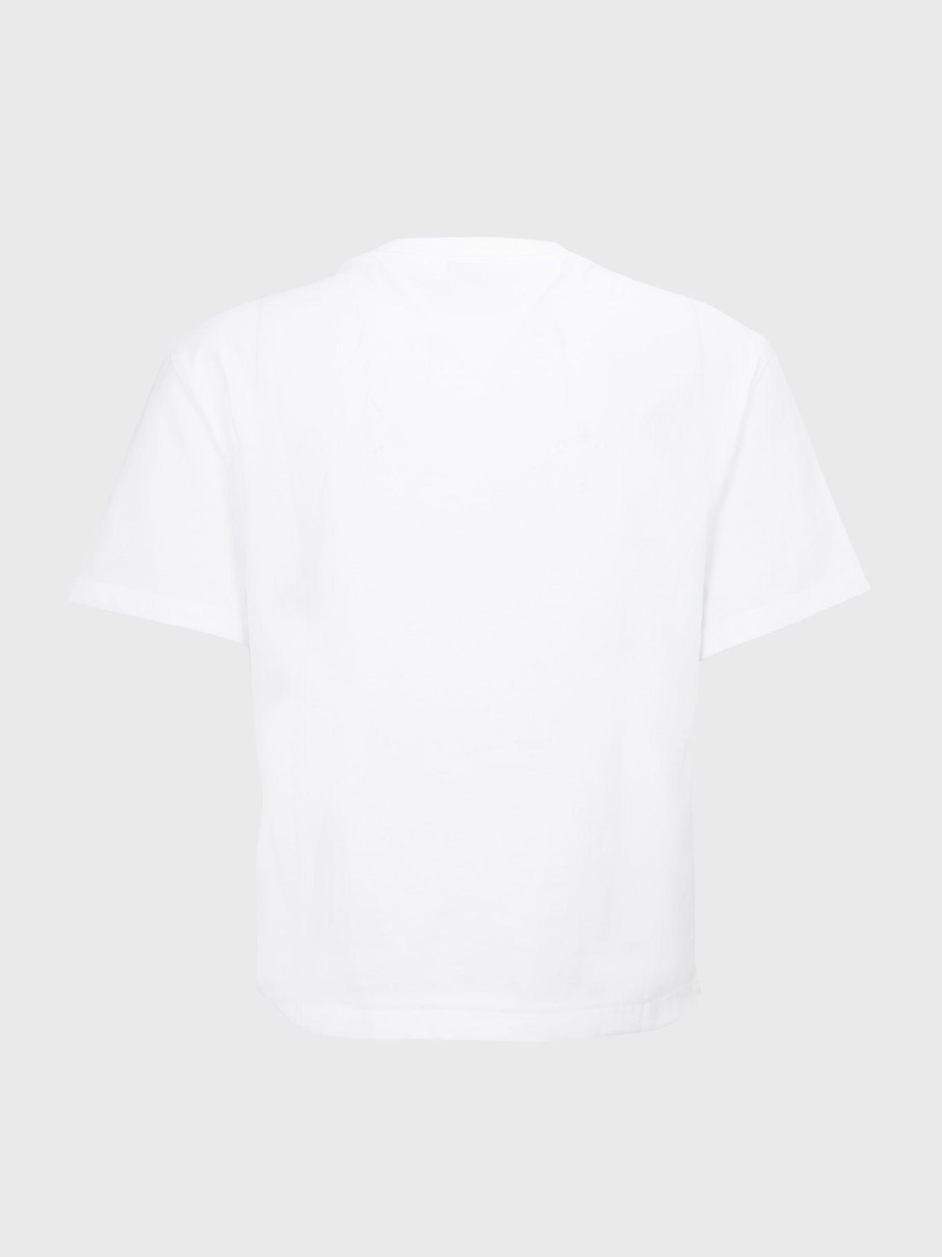 Polera Skinny Outline Blanco Tommy Jeans F2-1