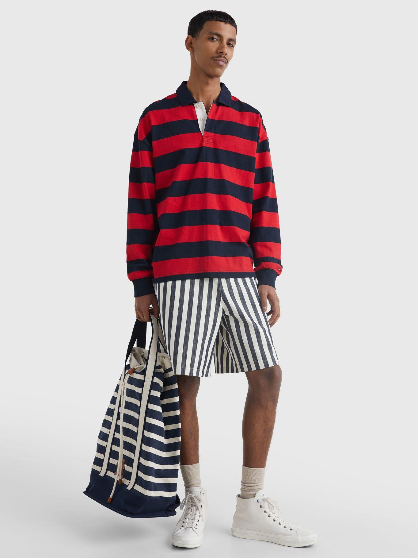 Polo Estilo Rugb Con Logo Multicolor Tommy Hilfiger-1