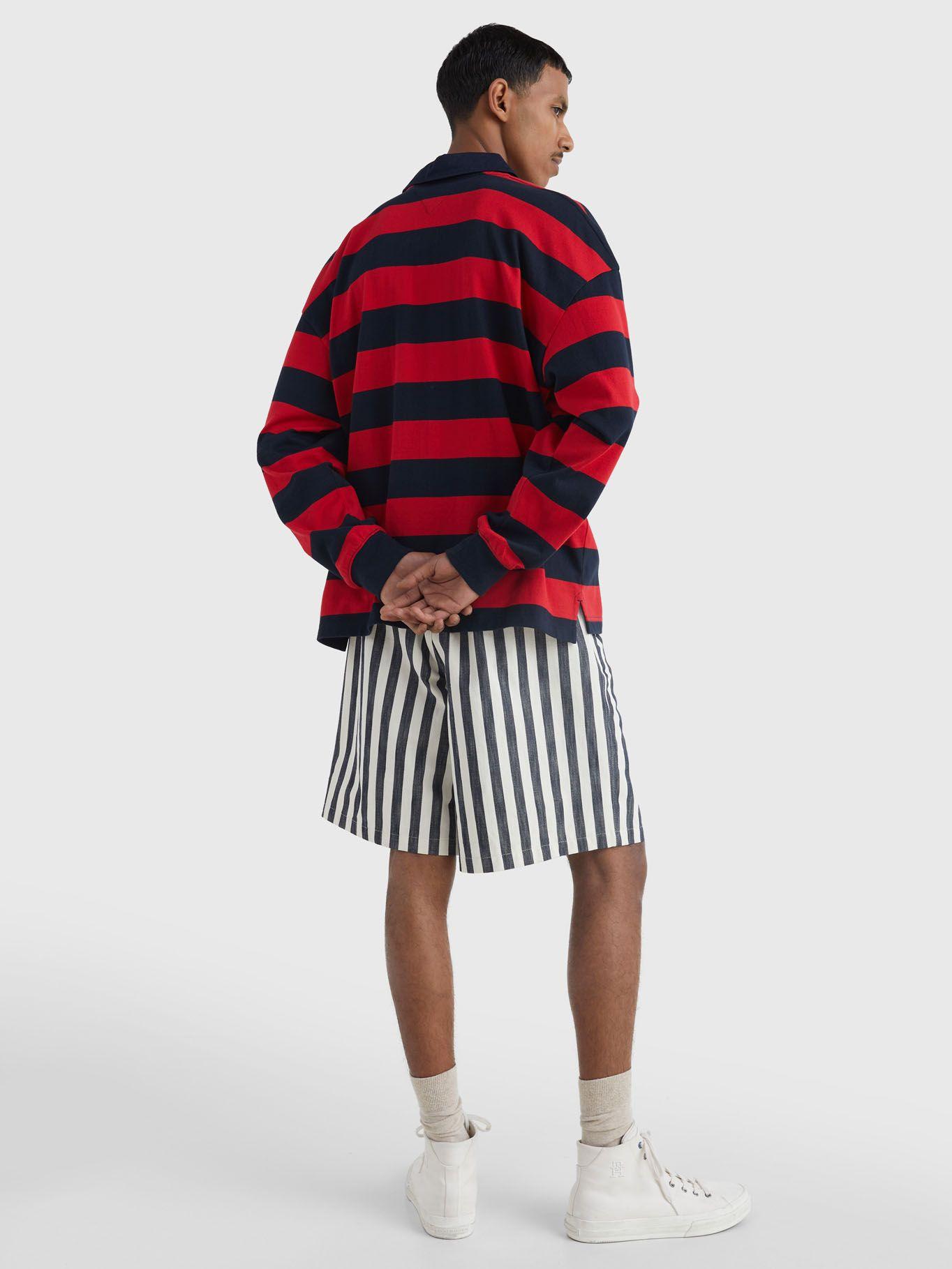 Polo Estilo Rugb Con Logo Multicolor Tommy Hilfiger-2