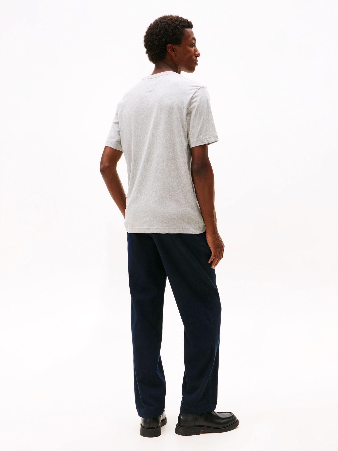 Polera Chest Insert Logo Gris Tommy Hilfiger-2