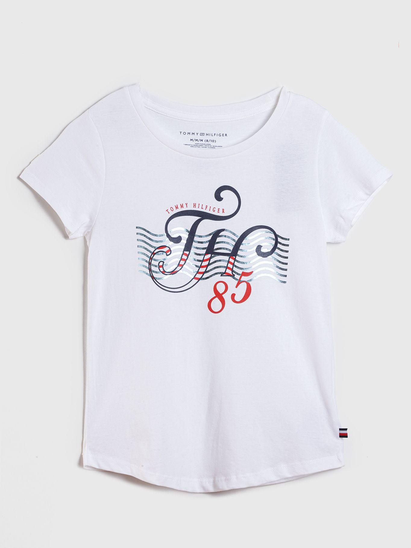 Polera Collection 1985 Logo Blanco Tommy Hilfiger-0