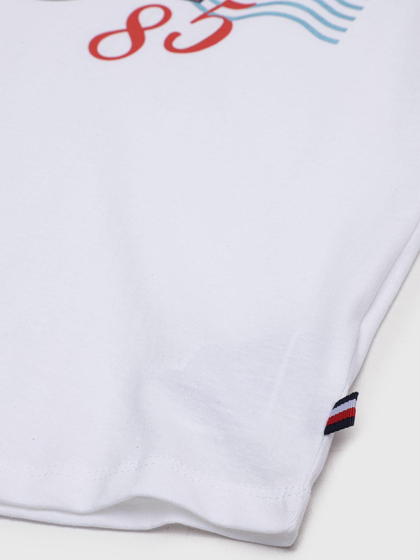 Polera Collection 1985 Logo Blanco Tommy Hilfiger-3