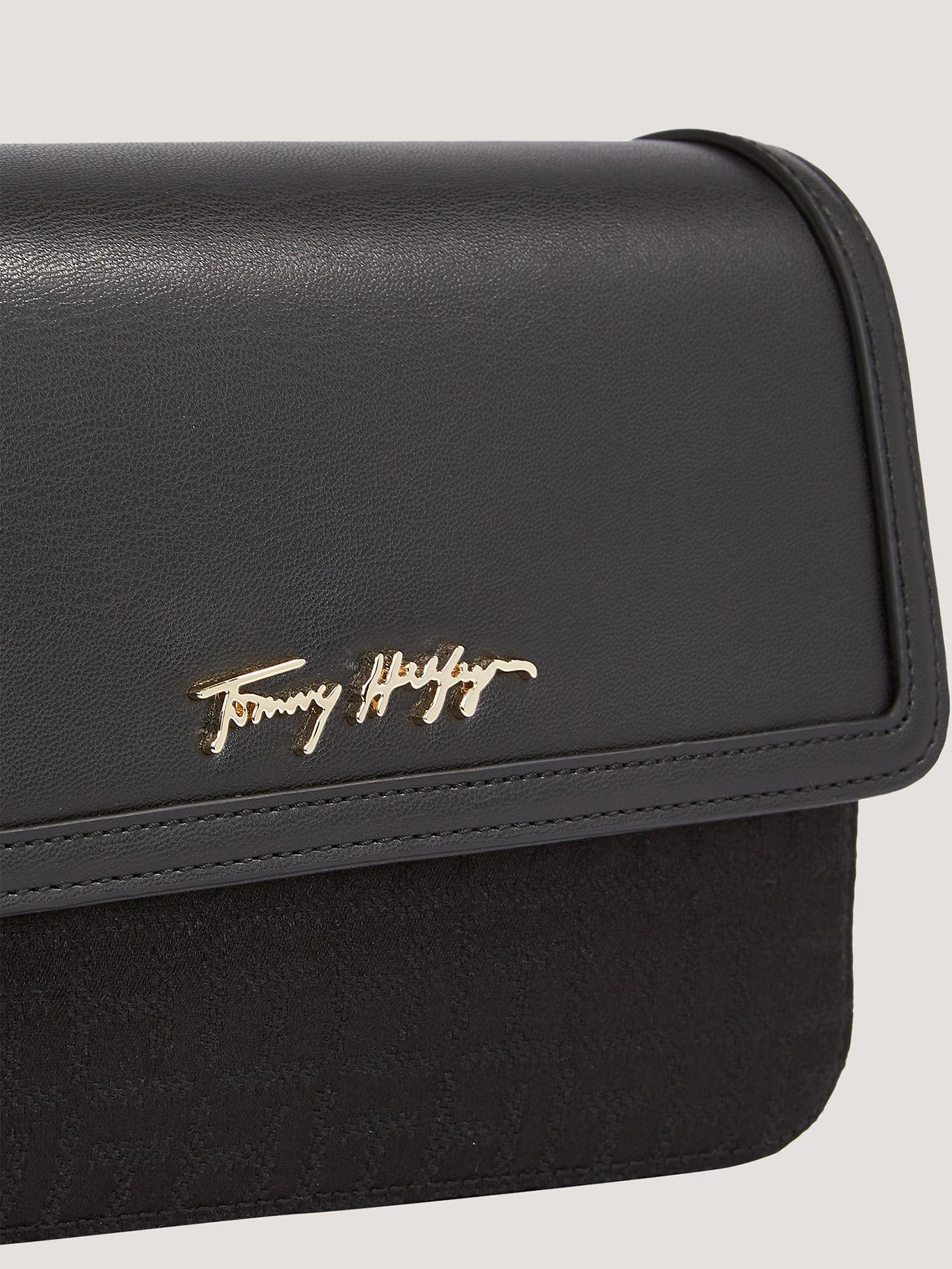 Cartera Mujer Crossover Metálico Negro Tommy Hilfiger-1