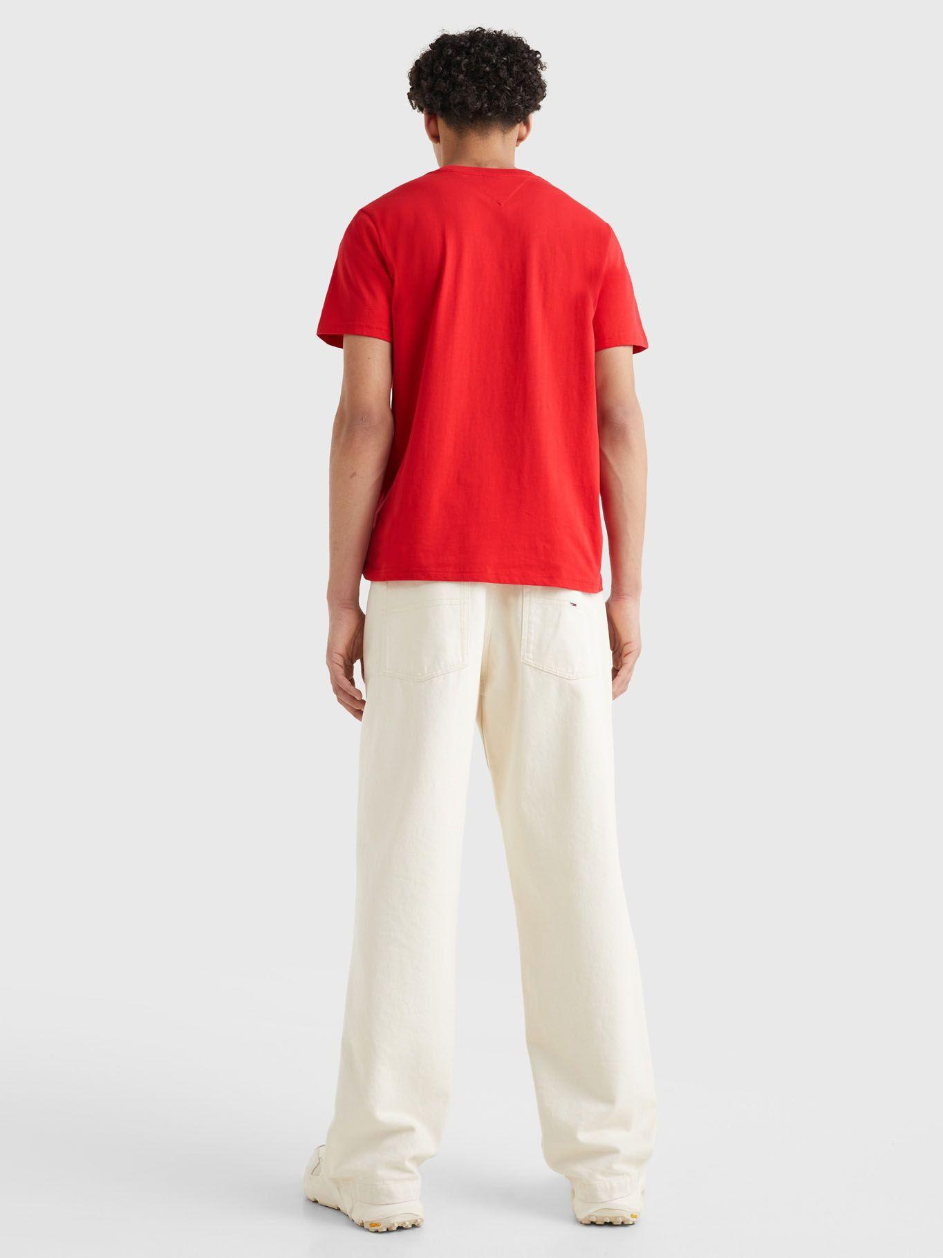 Polera Essential Front Logo Rojo Tommy Jeans-2