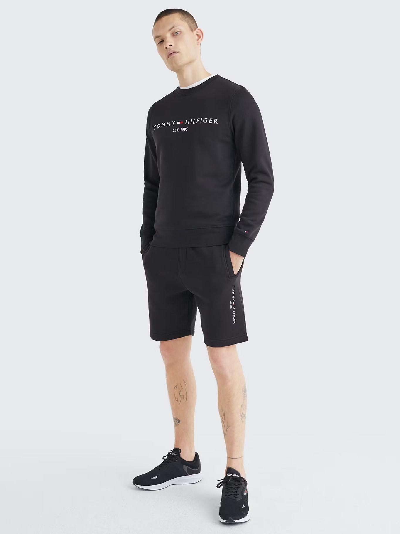 Shorts Essential Organic Cotton Negro Tommy Hilfiger-1