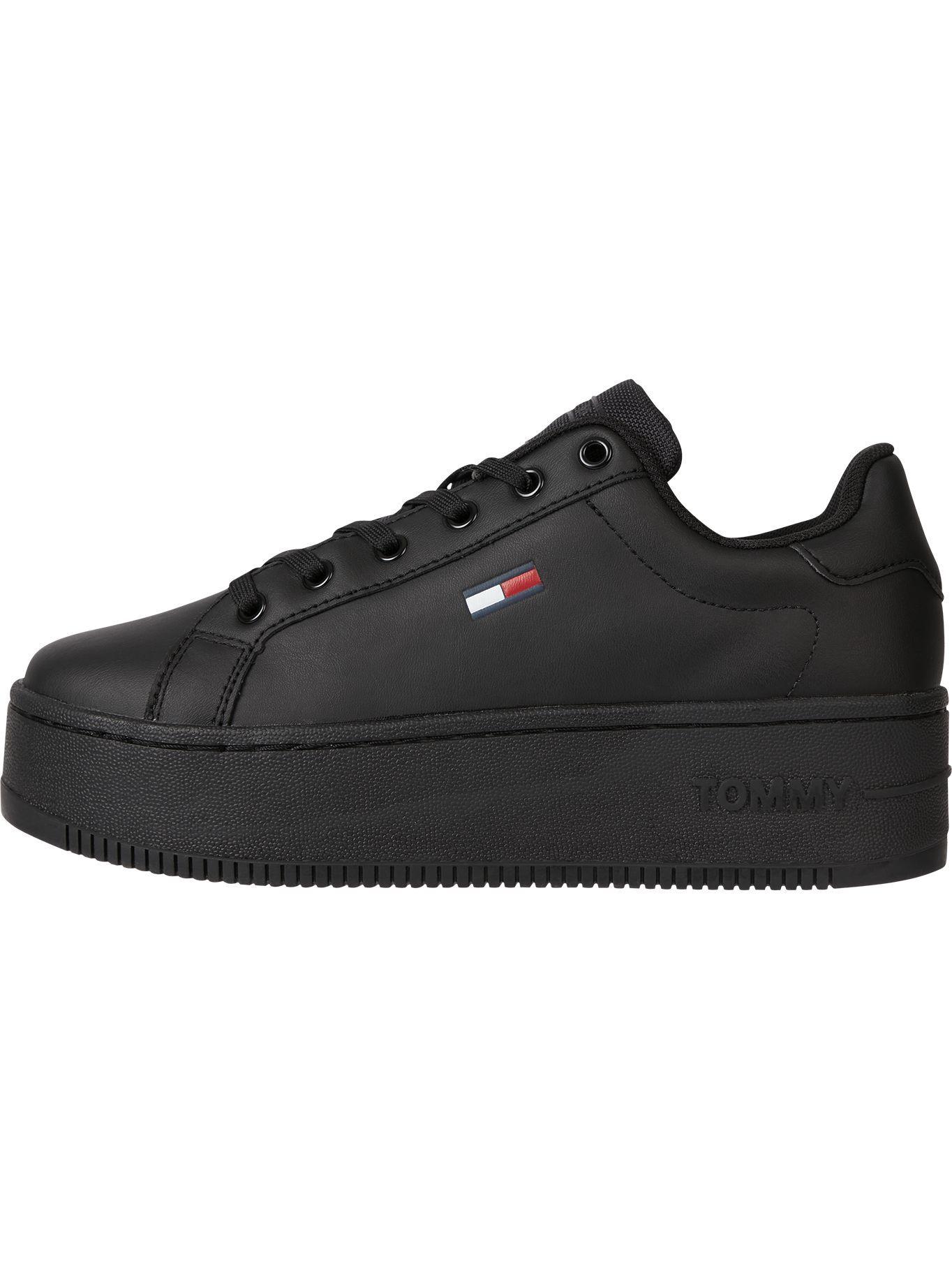 Zapatillas Essential Plataforma Negro Tommy Hilfiger-0