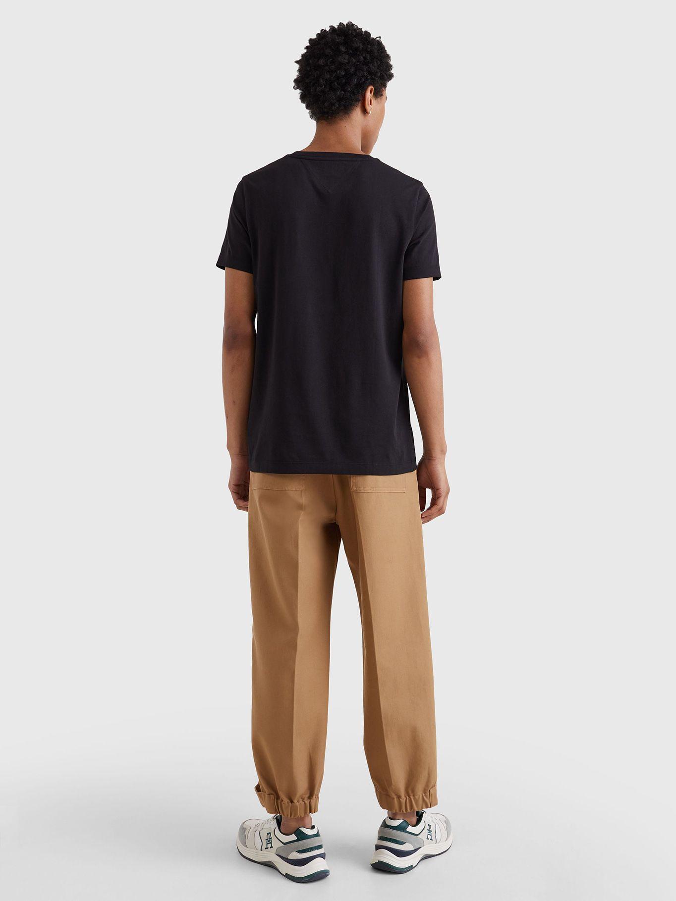 Polera Brand Small Logo Negro Tommy Hilfiger-2
