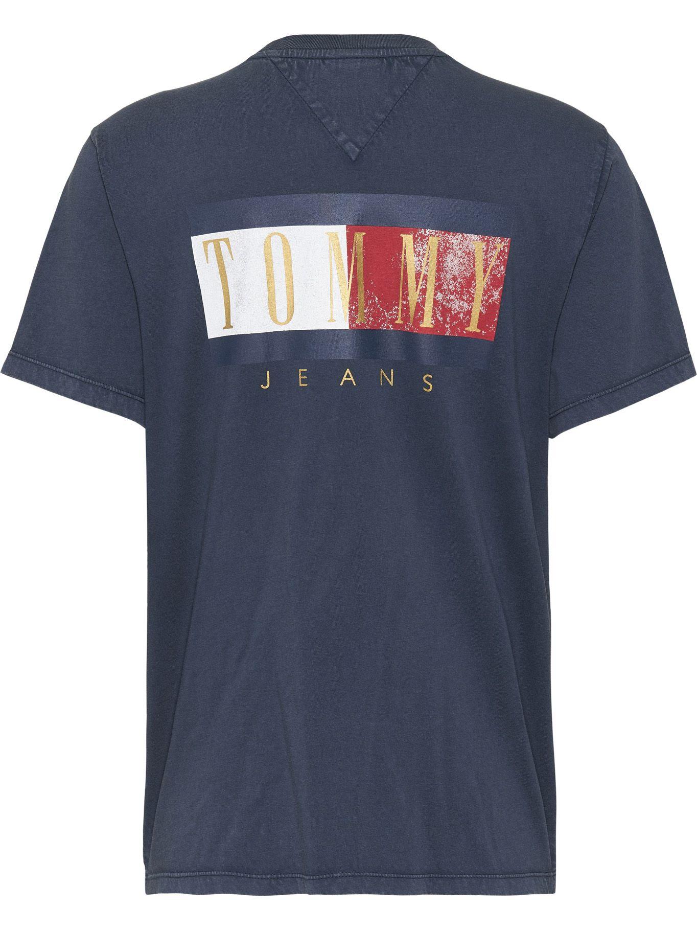 Polera Relaxed Vintage Azul Tommy Jeans M2-1