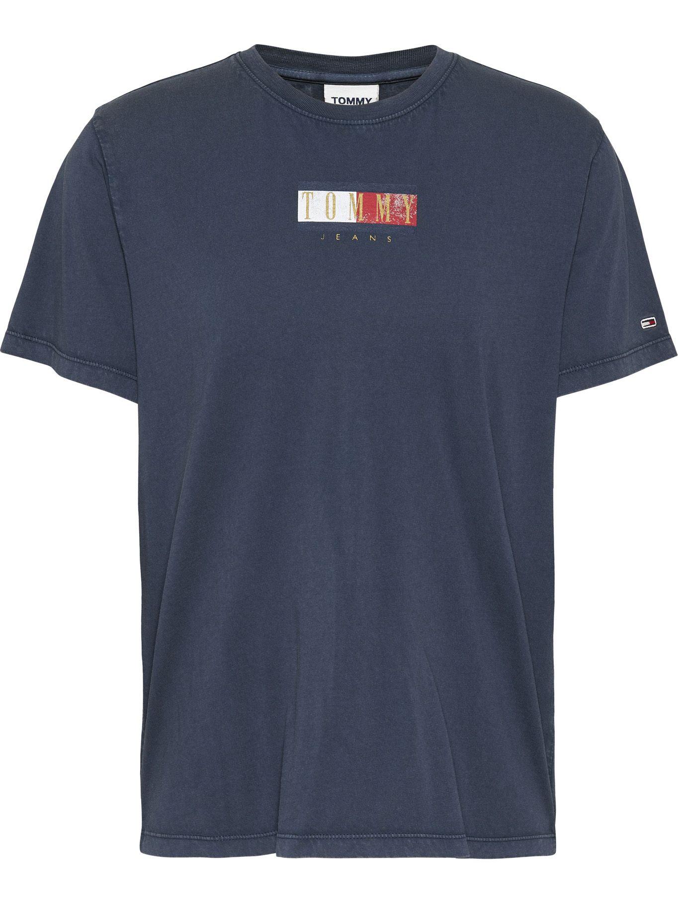 Polera Relaxed Vintage Azul Tommy Jeans M2-0