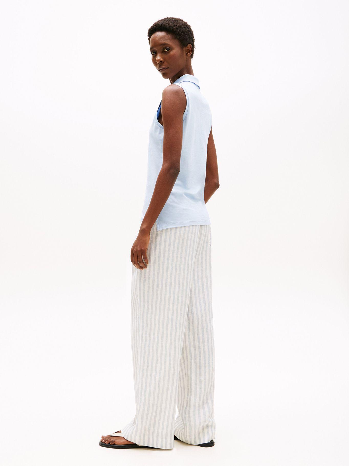 Polo Colección 1985 Slim Fit Celeste C1O Tommy Hilfiger-2