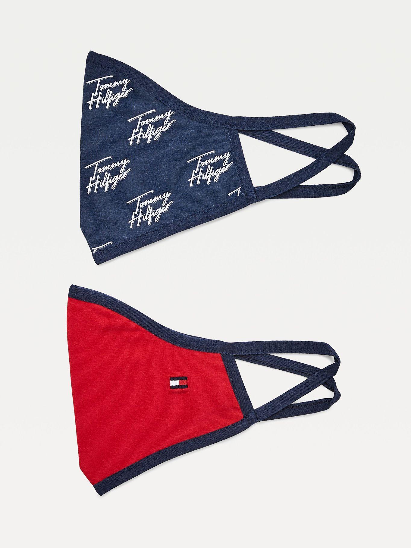 Pack De 2 Mascarillas Azul Tommy Hilfiger E2-0