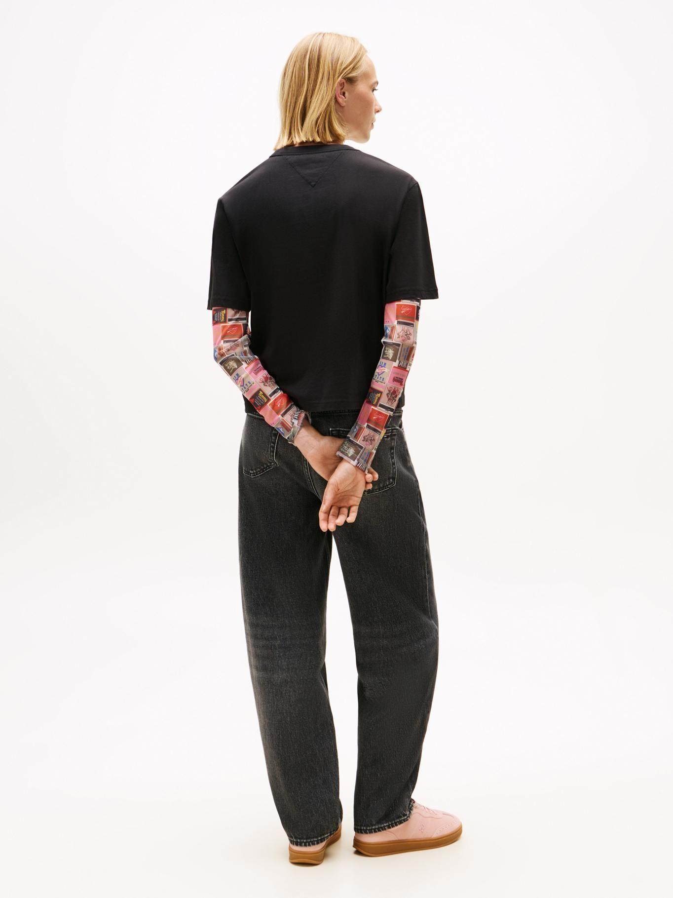 Polera Boxy Con Logo Relaxed Fit-2