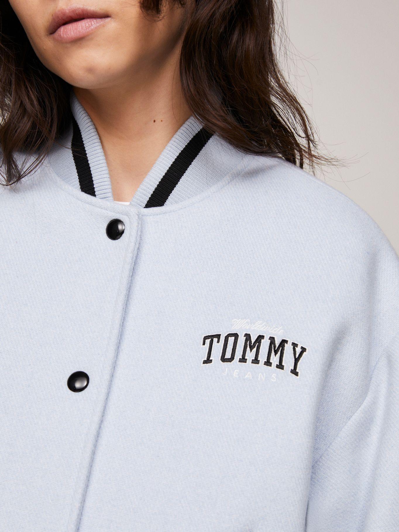 CHAQUETA BOMBER ACOLCHADA CROPPED CELESTE TOMMY JEANS-3