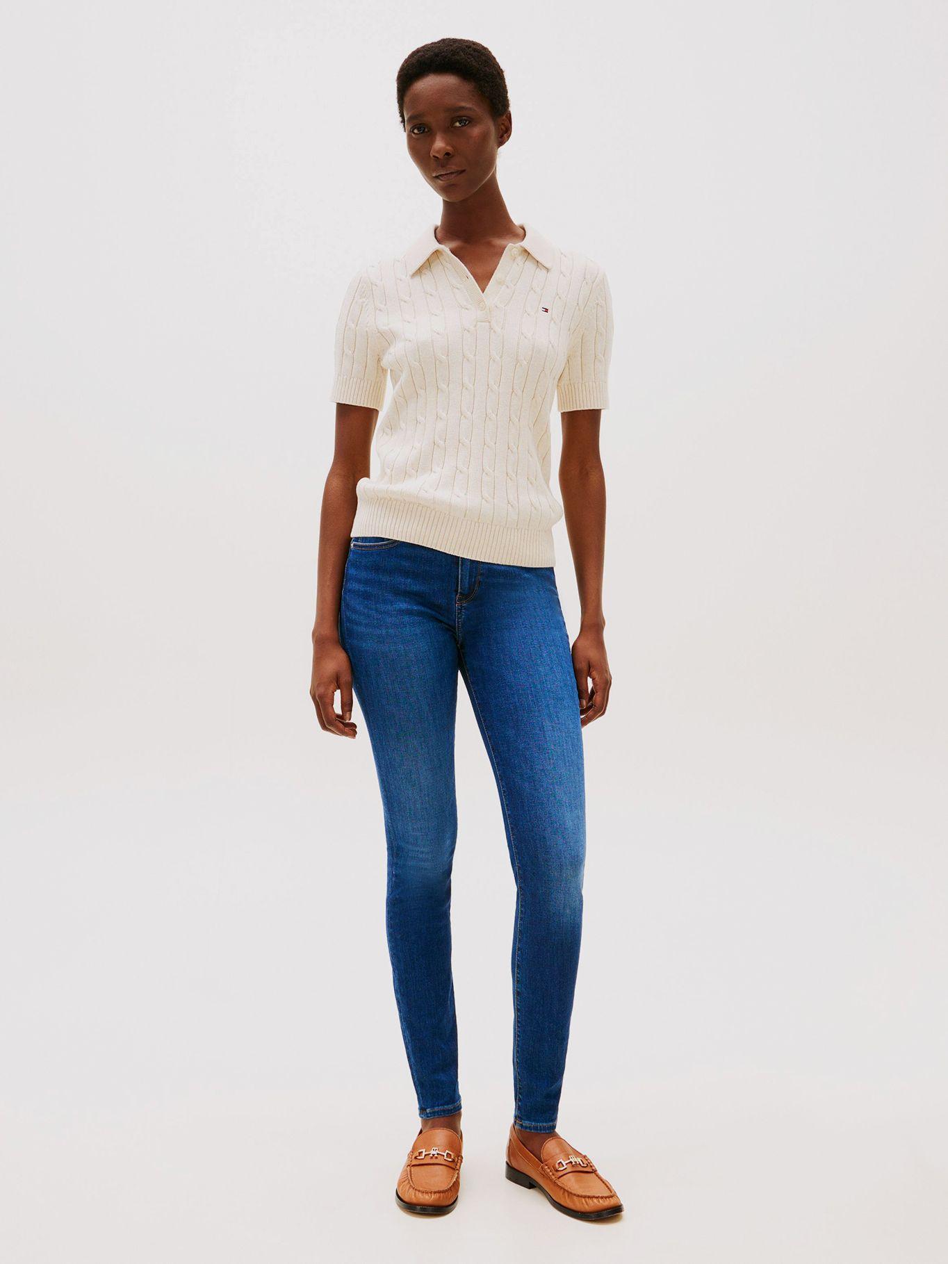 Jeans Como Skinny New Doreen Azul Tommy Hilfiger-0