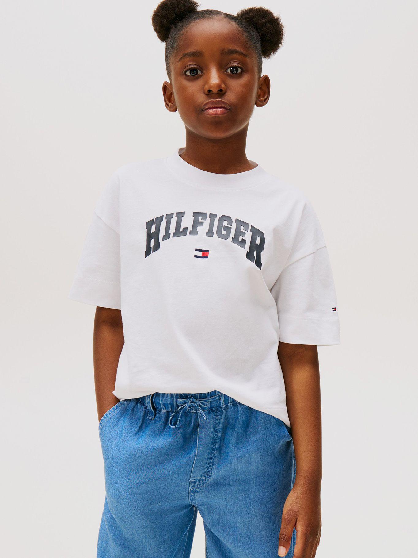 Polera Con Logo Universitario Blanco Tommy Hilfiger-0