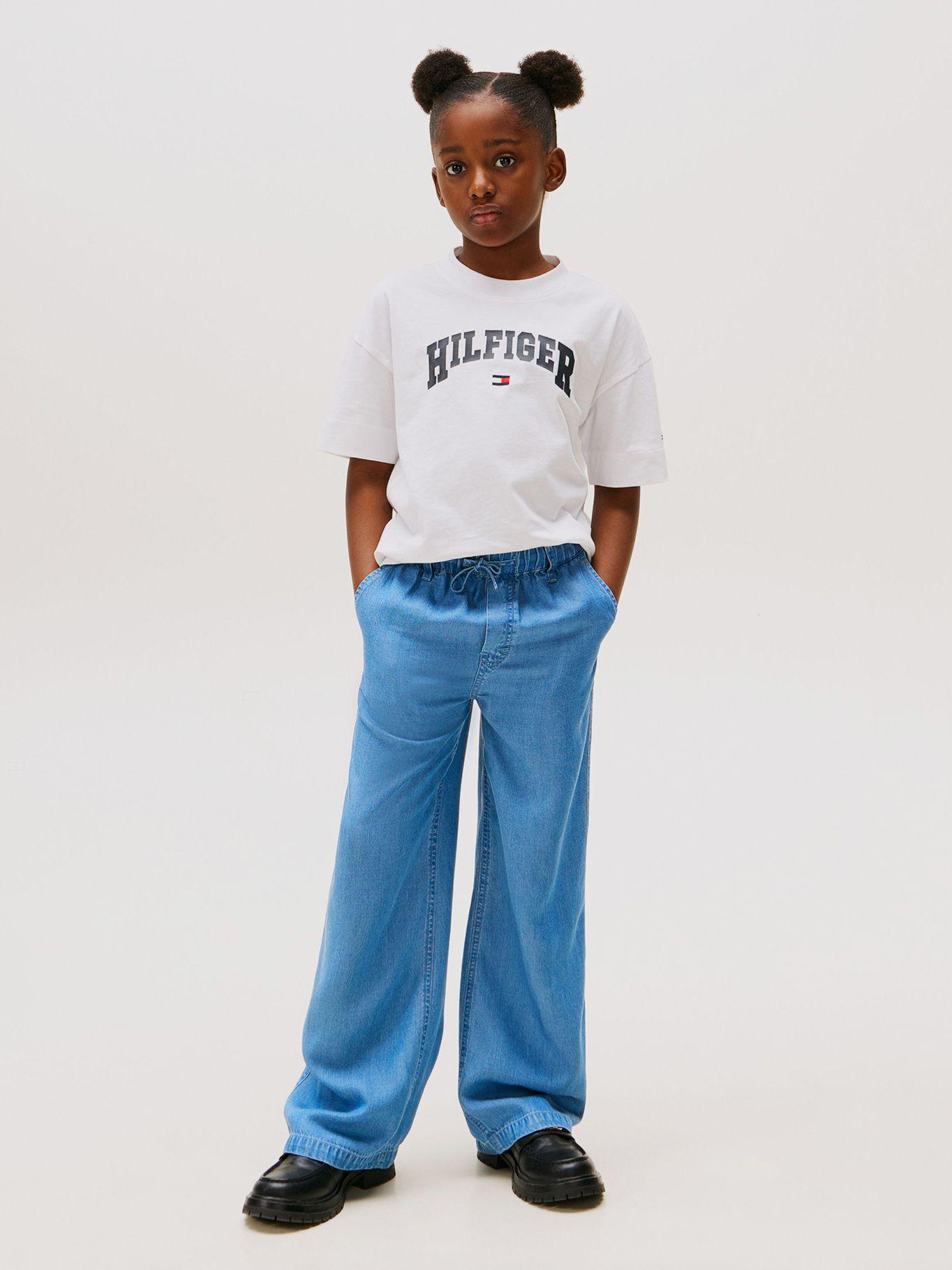 Polera Con Logo Universitario Blanco Tommy Hilfiger-1