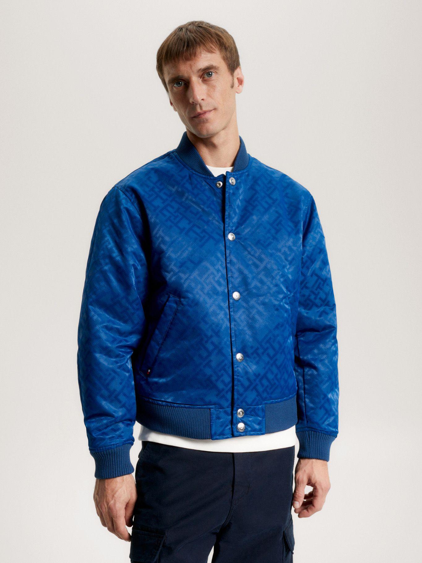 Chaqueta Bomber Reversible Azul Tommy Hilfiger-4