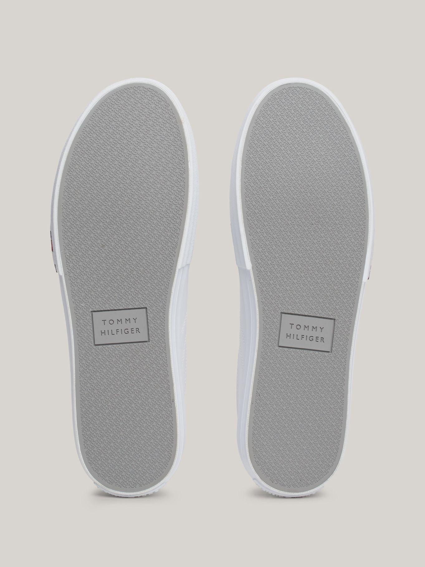 Zapatillas Street Cuero Con Logo Blanco Tommy Hilfiger-3