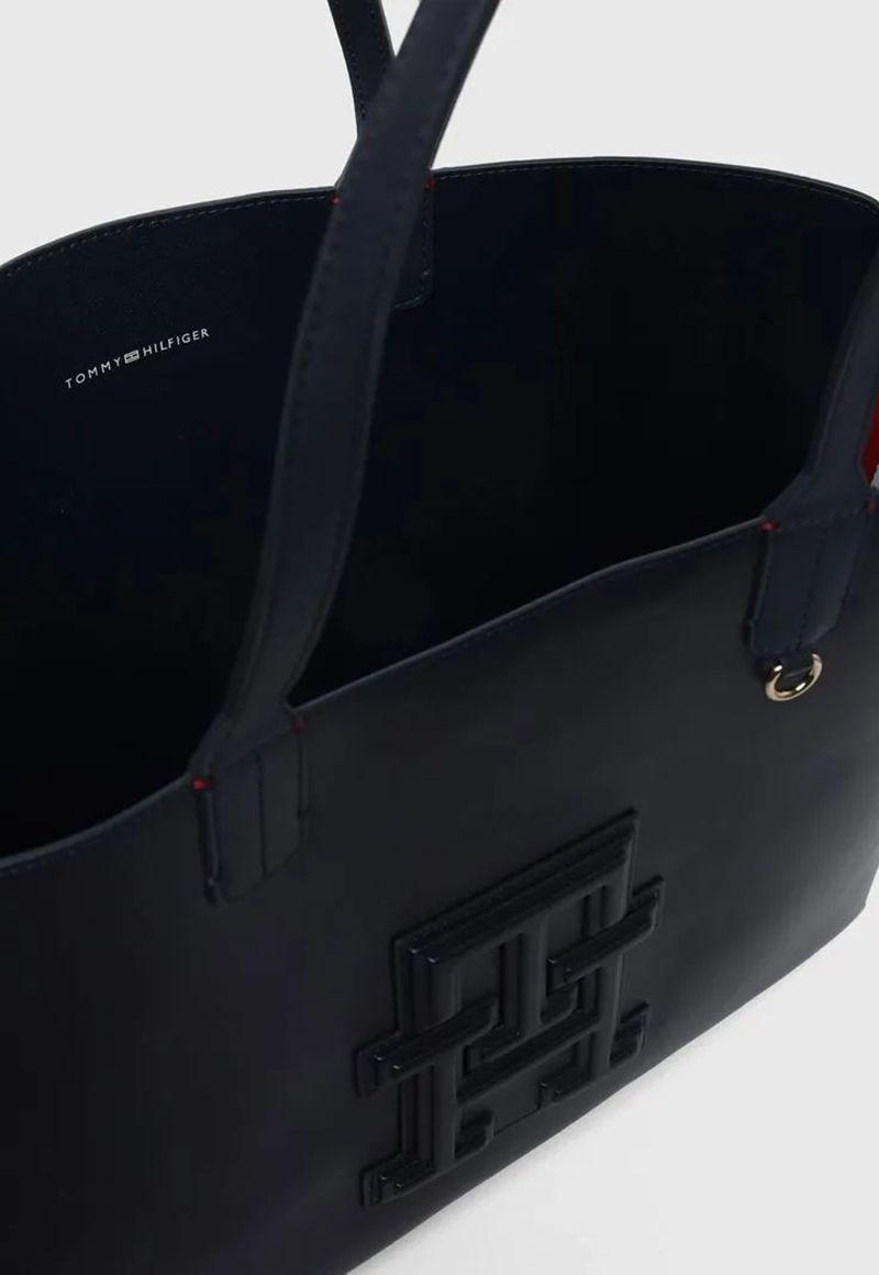 Tote Iconic Monogram Azul Tommy Hilfiger-2