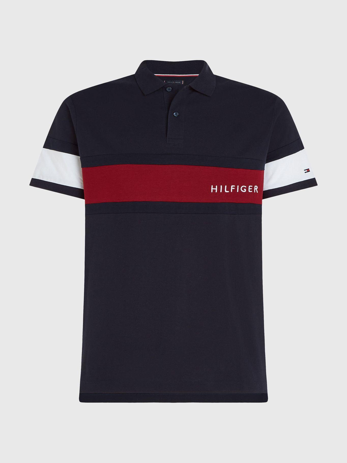 Polo Diseño Color Regular Fit Azul Tommy Hilfiger-5