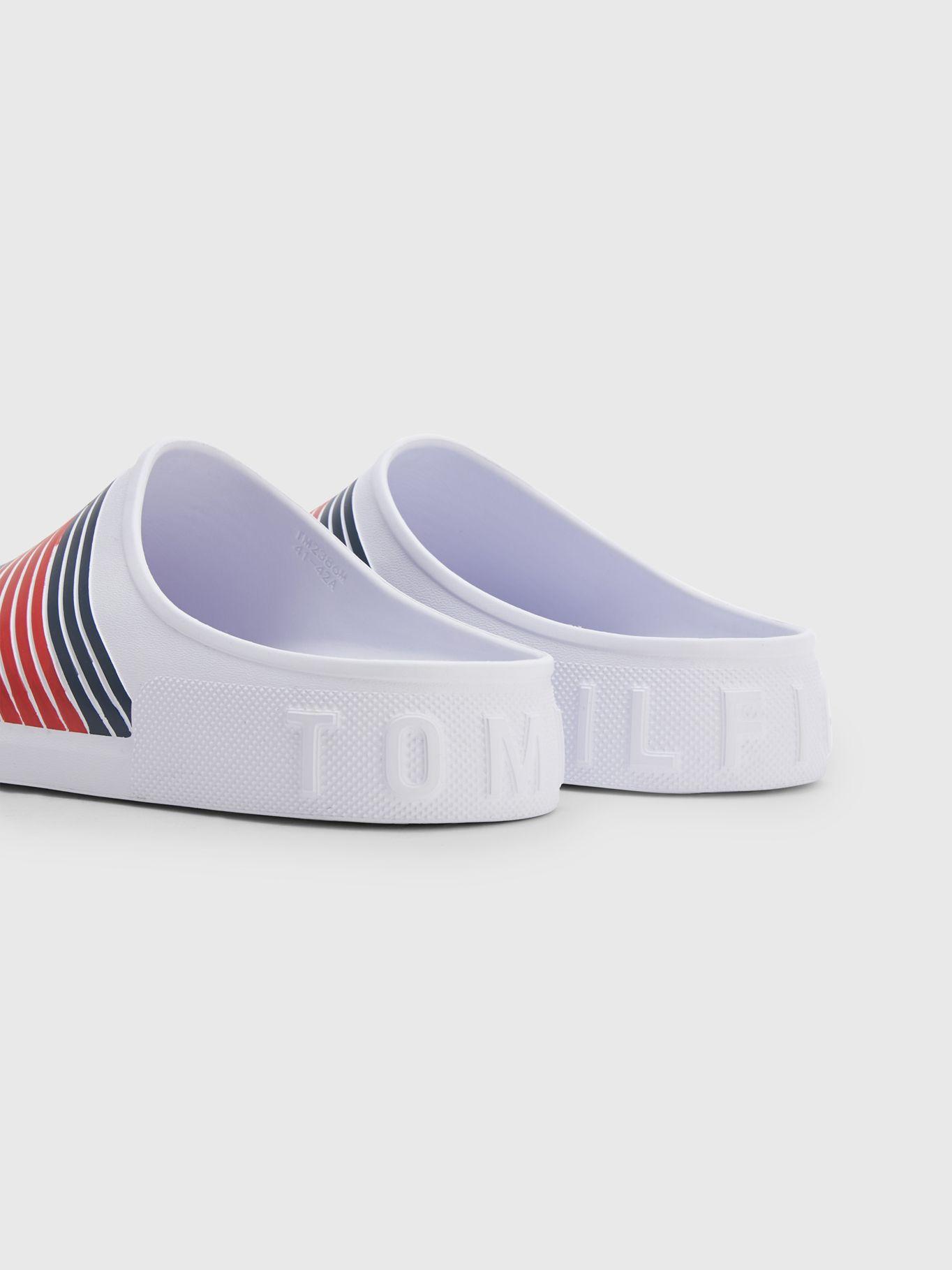 Sandalias Global Stripe Logo Blanco Tommy Hilfiger-1