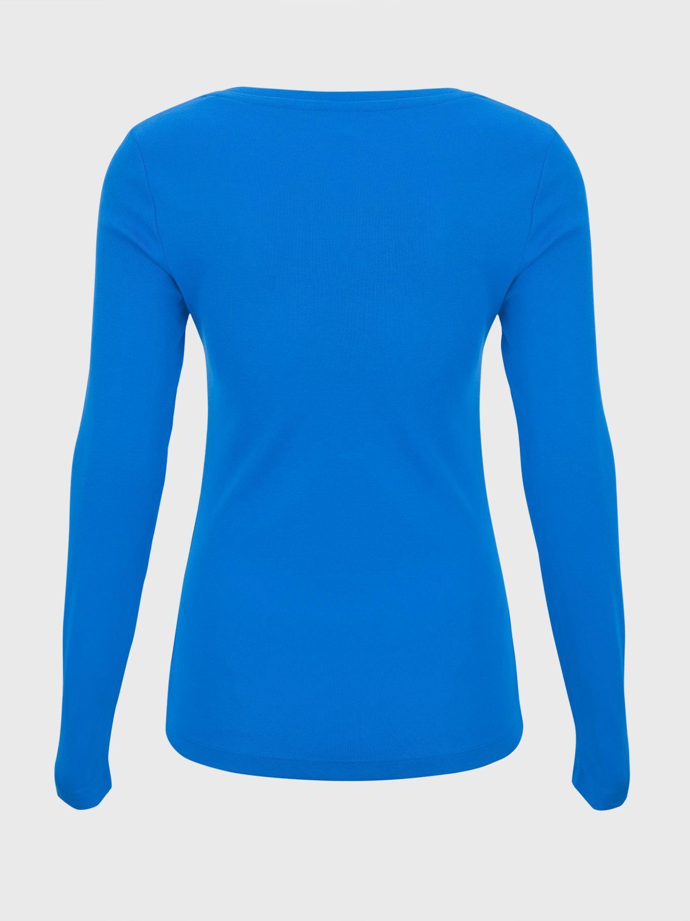 Polera Classics Global Stripe Azul Tommy Hilfiger-1