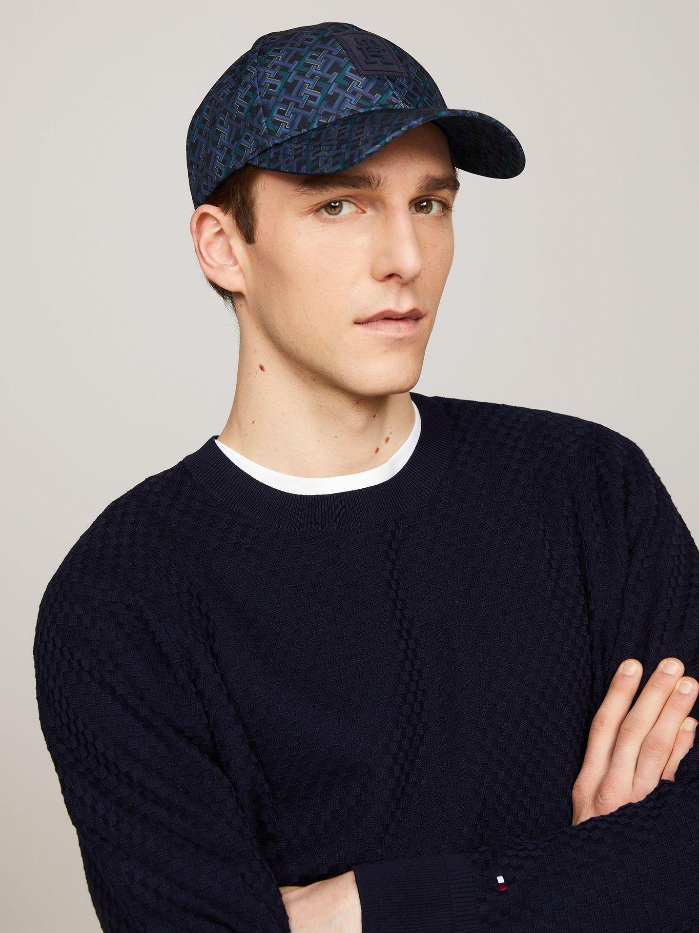 Jockey Monogram De Seis Paneles Azul Tommy Hilfiger-1