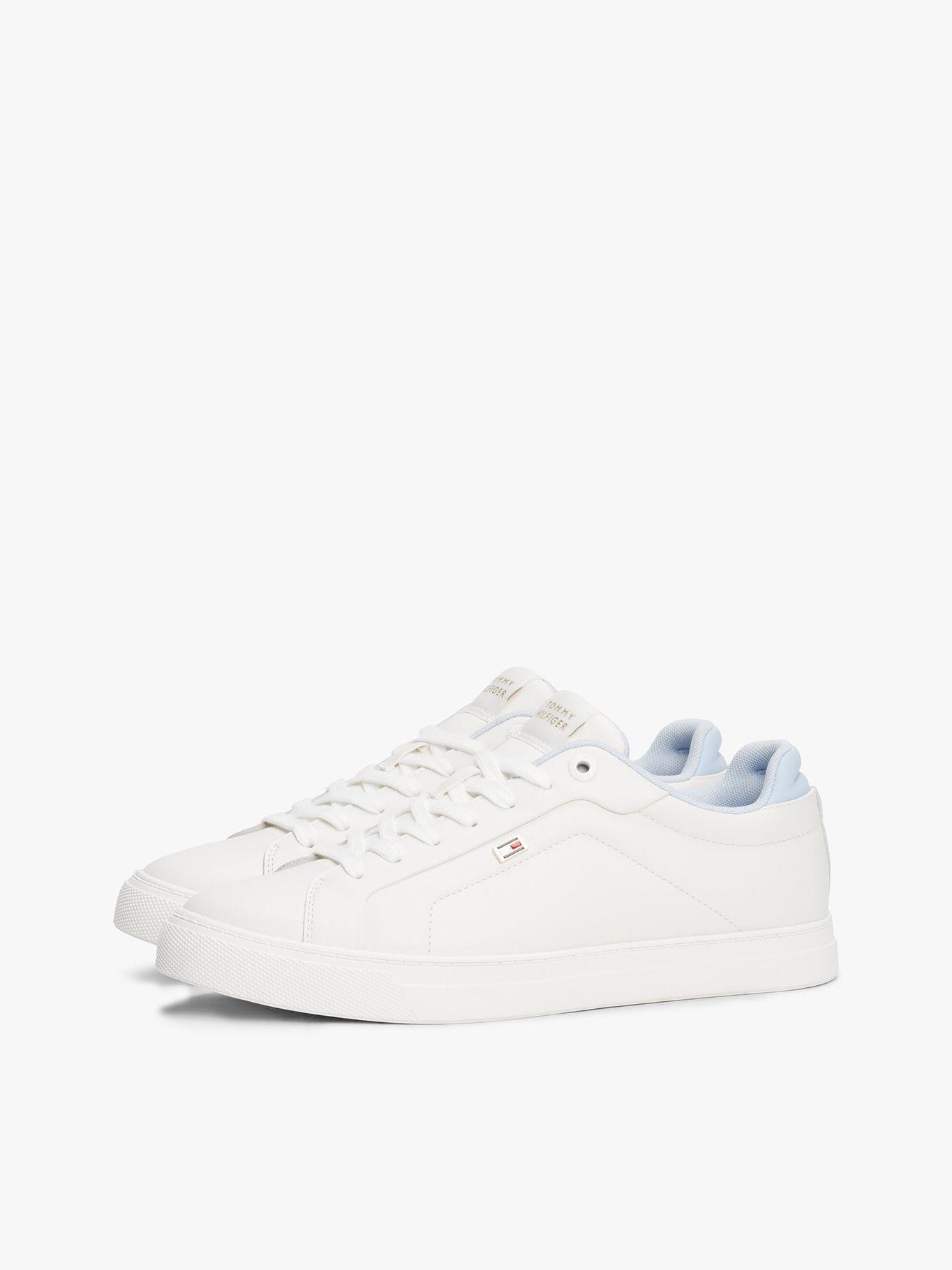 Zapatilla De Cuero Sporty Blanco Tommy Hilfiger-0