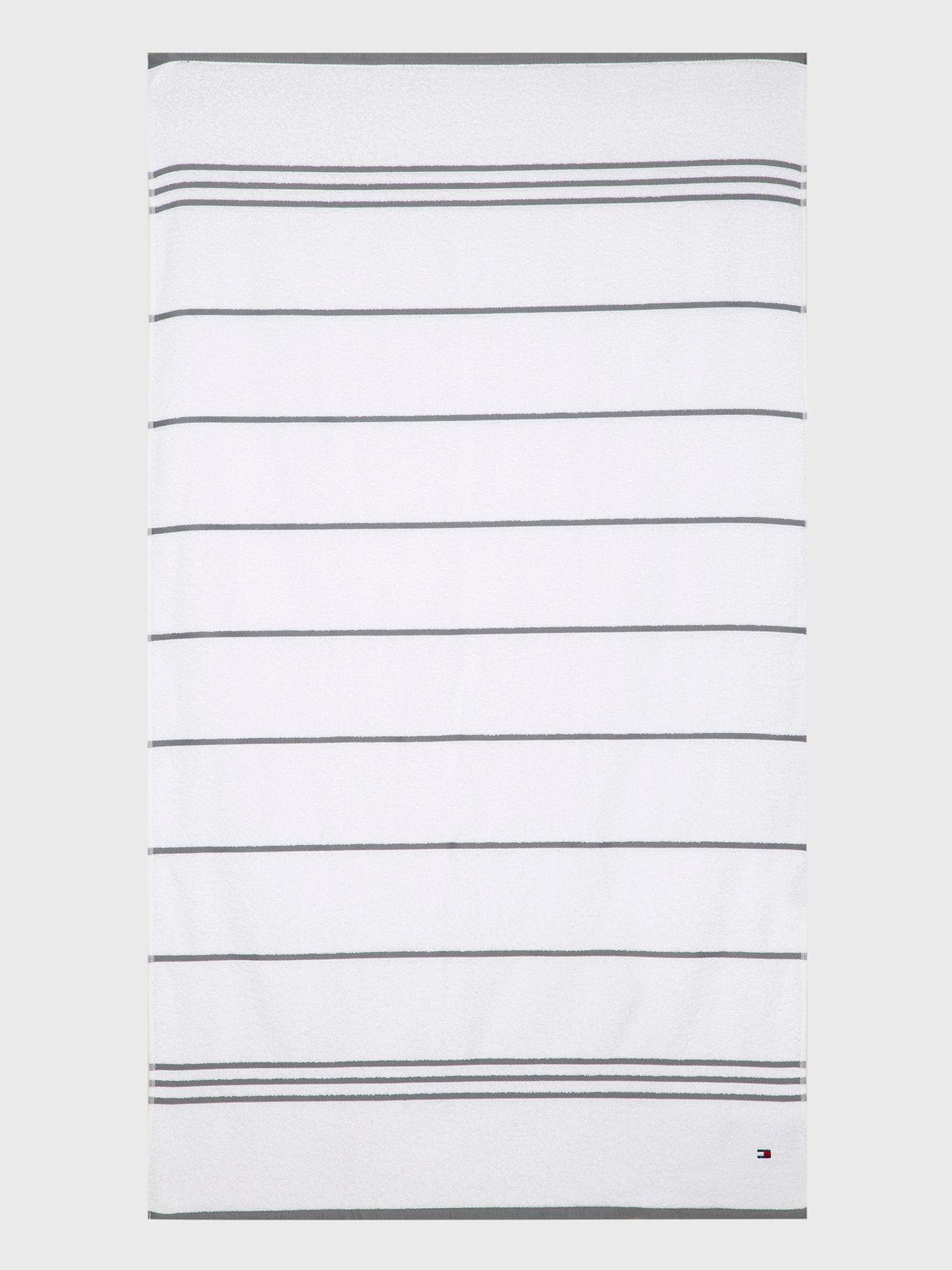 Toalla De Baño Stripe TW3 Blanco Tommy Hilfiger-2