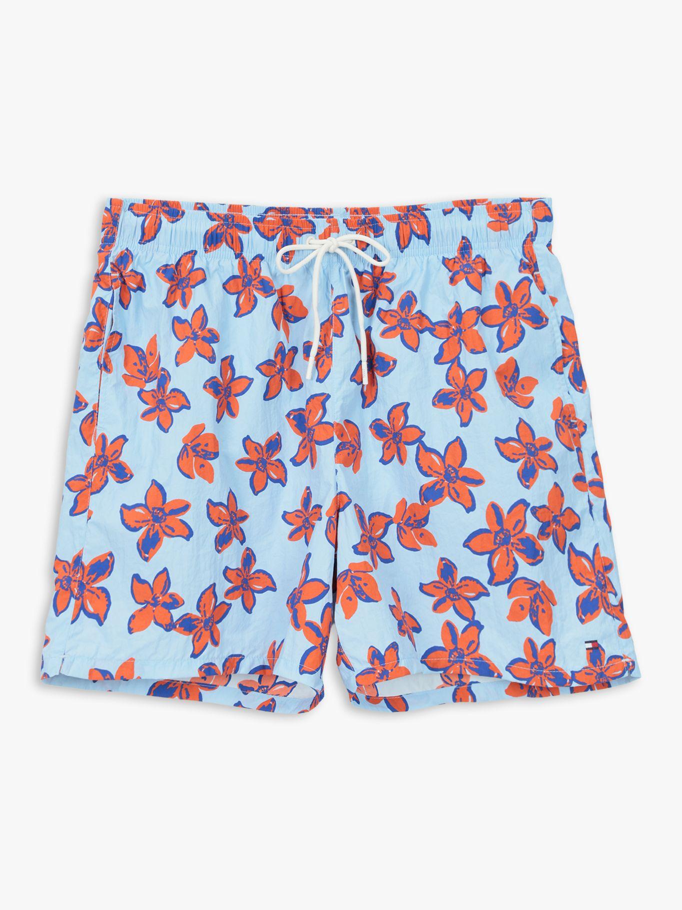 Traje De Baño C/ Estampado Celeste Tommy Hilfiger-5